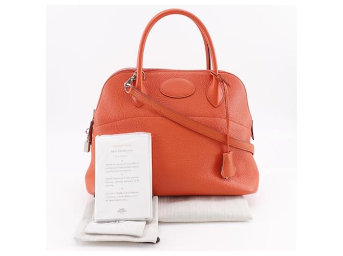 Borsa Hermès Bolide 31 Arancione - vista 19
