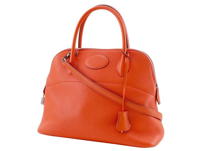 Borsa Hermès Bolide 31 Arancione - vista 2
