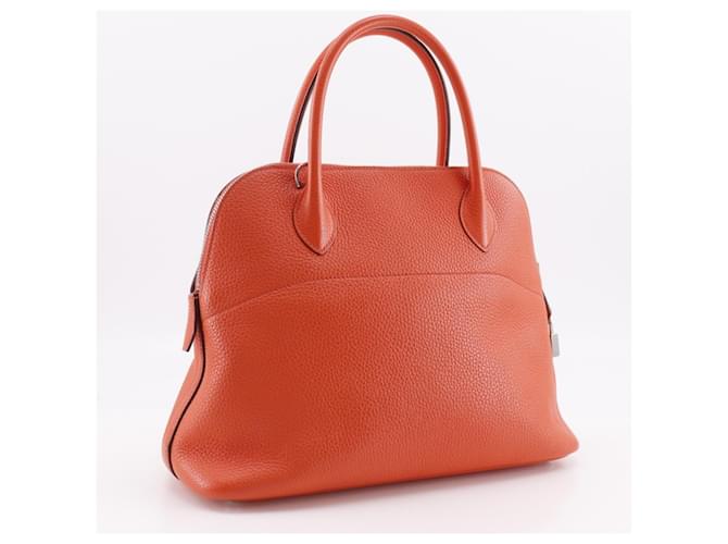 Borsa Hermès Bolide 31 Arancione - vista 3