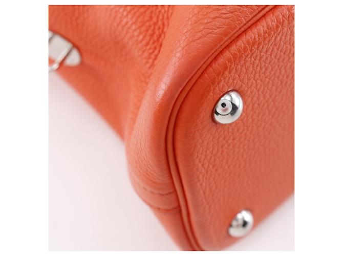Borsa Hermès Bolide 31 Arancione - vista 4