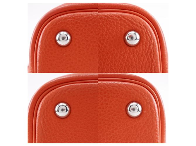 Borsa Hermès Bolide 31 Arancione - vista 8