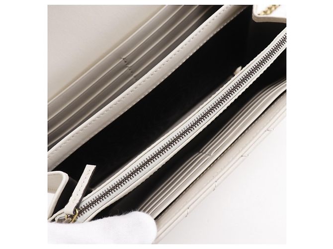 Cartera/Clutch Gucci GG Marmont con cadena Blanco - vista 5