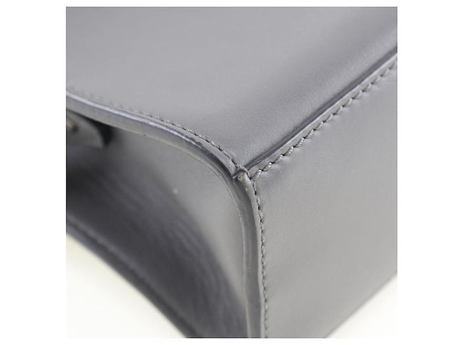 Fendi Mini Messenger Leder 2-in-1 Tasche Grau - Ansicht 4