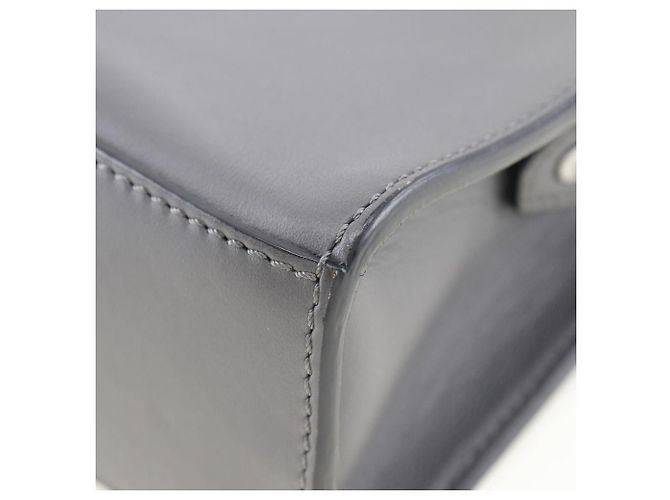 Fendi Mini Messenger Leder 2-in-1 Tasche Grau - Ansicht 5
