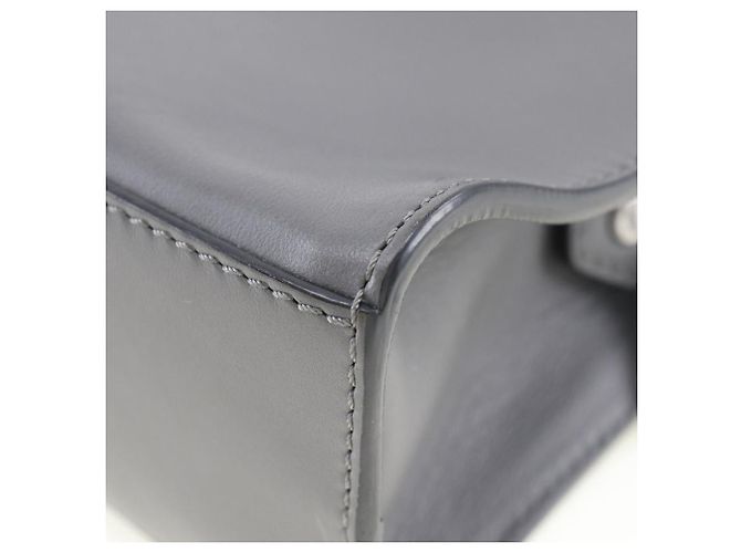 Fendi Mini Messenger Leder 2-in-1 Tasche Grau - Ansicht 7