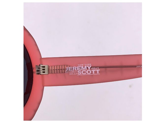 Jeremy Scott Gafas de sol oversize JSPool/4 de Linda Farrow en rosa 145 mm - vista 6