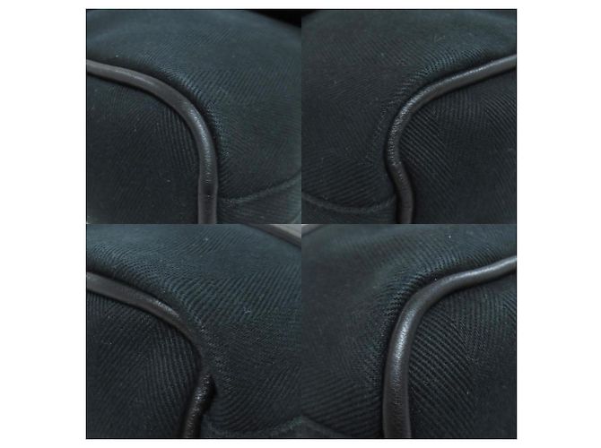 Borsa a mano Hermès Valparaiso Long MM Nero - vista 10