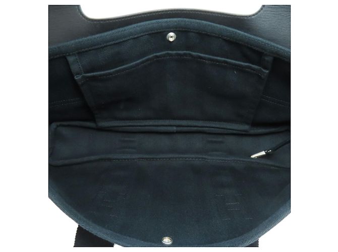 Borsa a mano Hermès Valparaiso Long MM Nero - vista 5