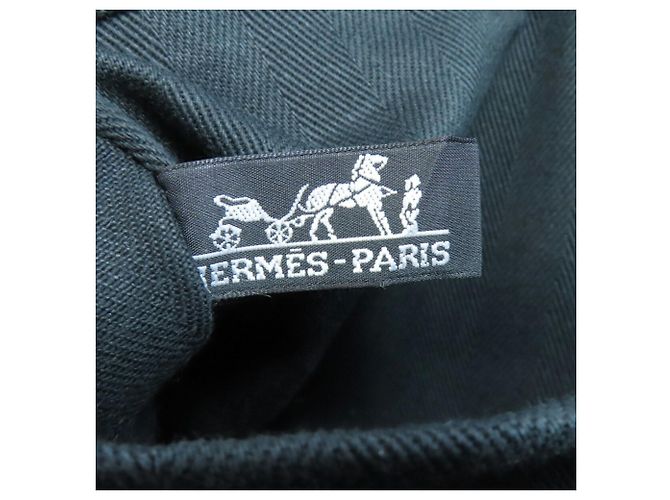 Borsa a mano Hermès Valparaiso Long MM Nero - vista 6