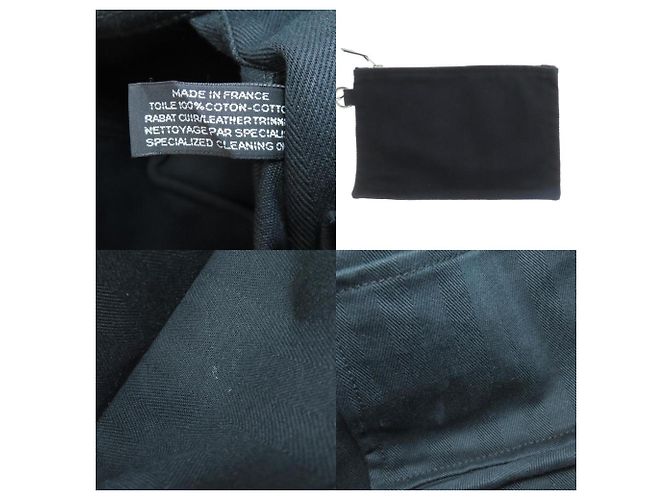 Borsa a mano Hermès Valparaiso Long MM Nero - vista 7