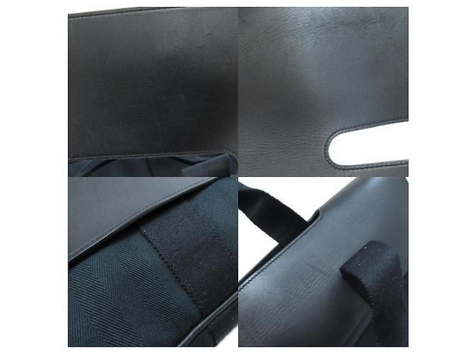 Borsa a mano Hermès Valparaiso Long MM Nero - vista 8