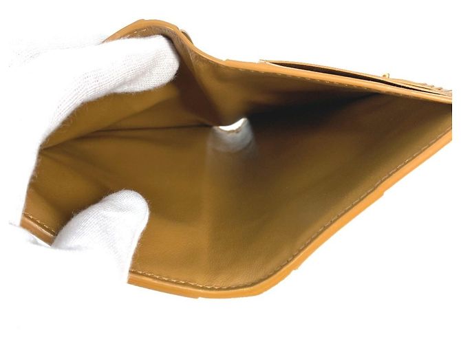 Billetera Compacta Cassette 667130 Bottega Veneta Beige - vista 11