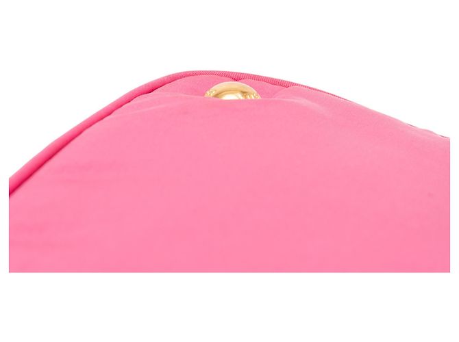 Prada Pink Tessuto Canapa Logo Tote - Ansicht 8