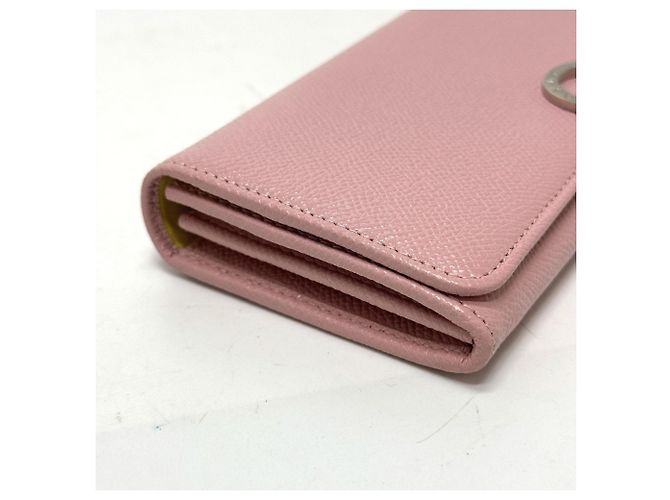 Bulgari Monedero de cuero rosa Bvlgari - vista 3