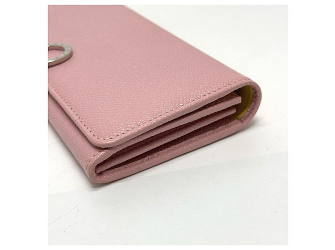Bulgari Monedero de cuero rosa Bvlgari - vista 4