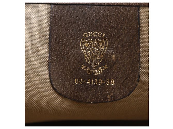 Borsa marrone Gucci della linea Sherry - vista 18