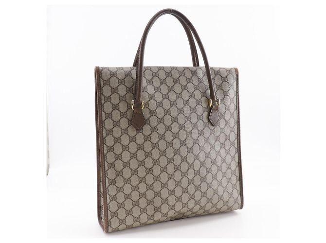 Borsa marrone Gucci della linea Sherry - vista 3