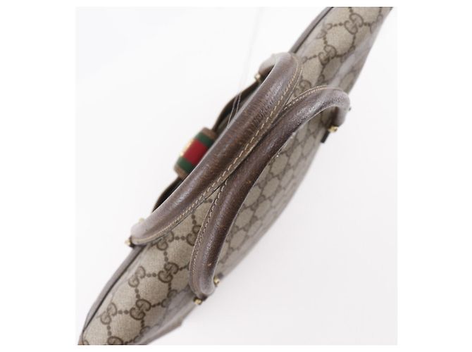 Borsa marrone Gucci della linea Sherry - vista 5