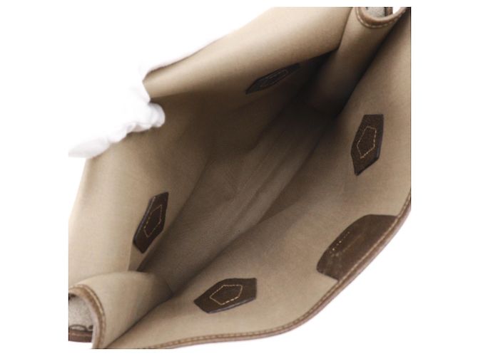 Borsa marrone Gucci della linea Sherry - vista 6