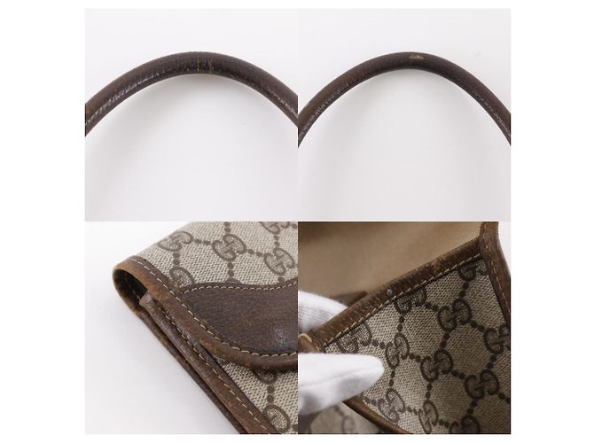 Borsa marrone Gucci della linea Sherry - vista 8