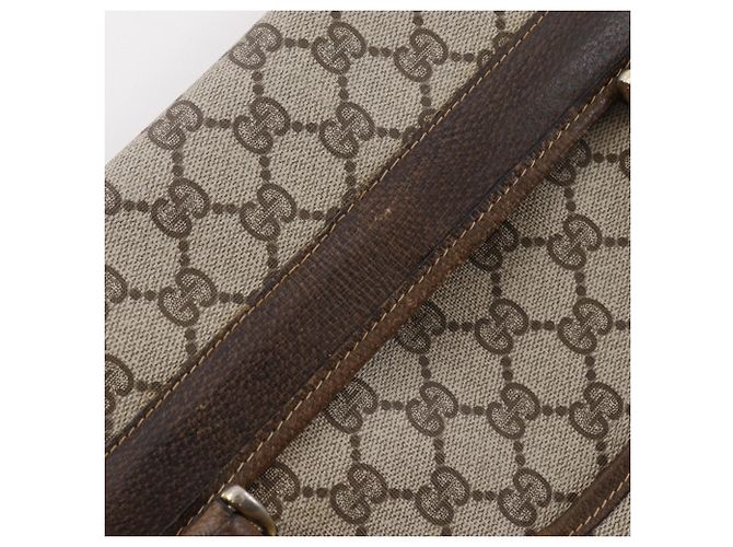 Borsa marrone Gucci della linea Sherry - vista 9