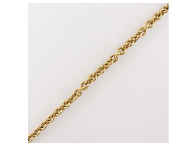 Collana in Oro Placcato Matelassé Chanel D'oro - vista 4