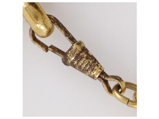 Collana in Oro Placcato Matelassé Chanel D'oro - vista 8