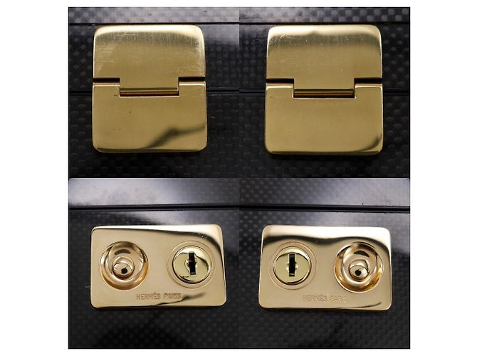 Valigetta Attache Espace GM di Hermès Nero - vista 15