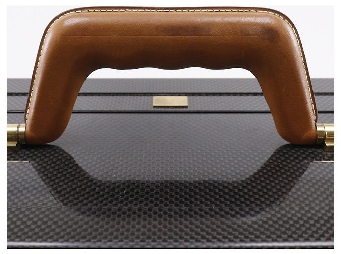 Valigetta Attache Espace GM di Hermès Nero - vista 17