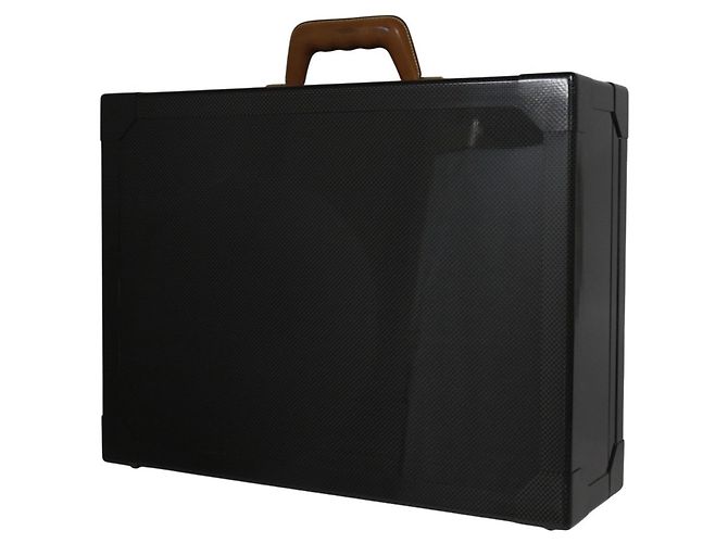 Valigetta Attache Espace GM di Hermès Nero - vista 2