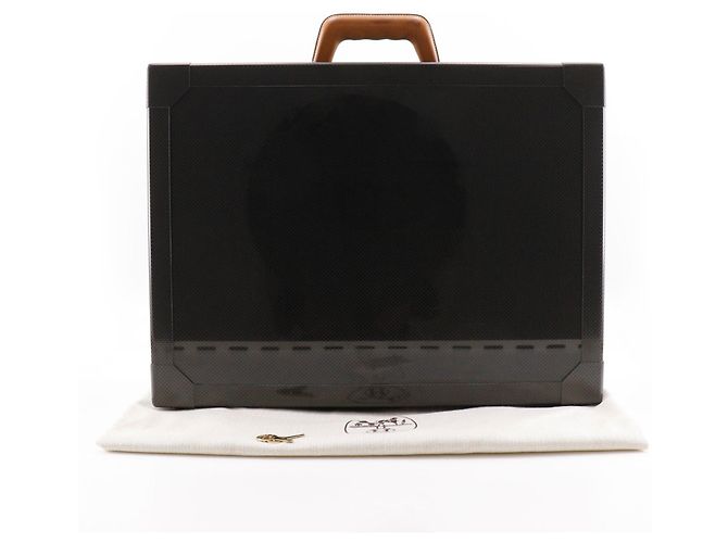 Valigetta Attache Espace GM di Hermès Nero - vista 20