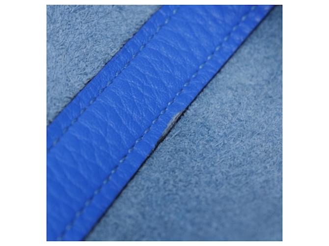 Borsa Hermès Picotin Lock MM Blu - vista 18