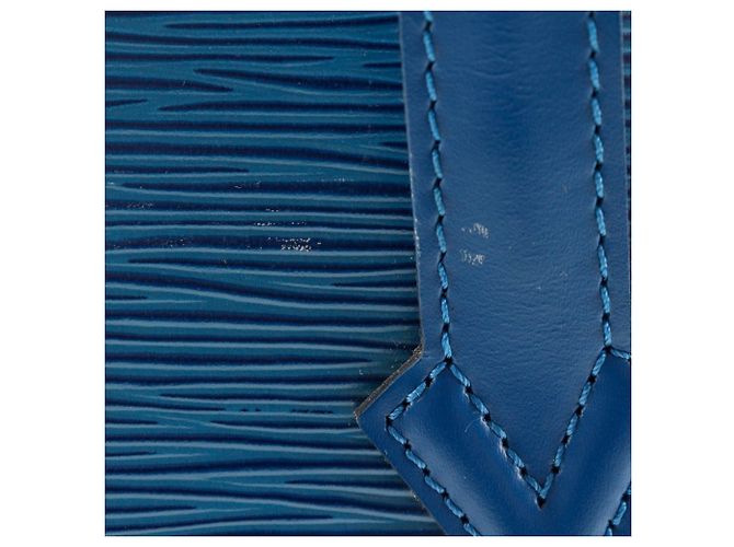 Louis Vuitton Saint Jack Handtasche aus Epi-Leder Blau - Ansicht 12
