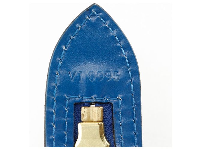 Louis Vuitton Saint Jack Handtasche aus Epi-Leder Blau - Ansicht 18