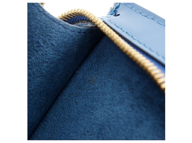 Louis Vuitton Saint Jack Handtasche aus Epi-Leder Blau - Ansicht 8