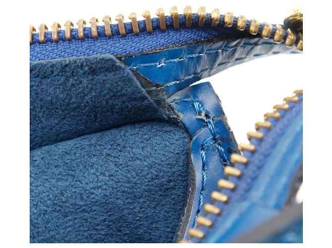 Louis Vuitton Saint Jack Handtasche aus Epi-Leder Blau - Ansicht 9