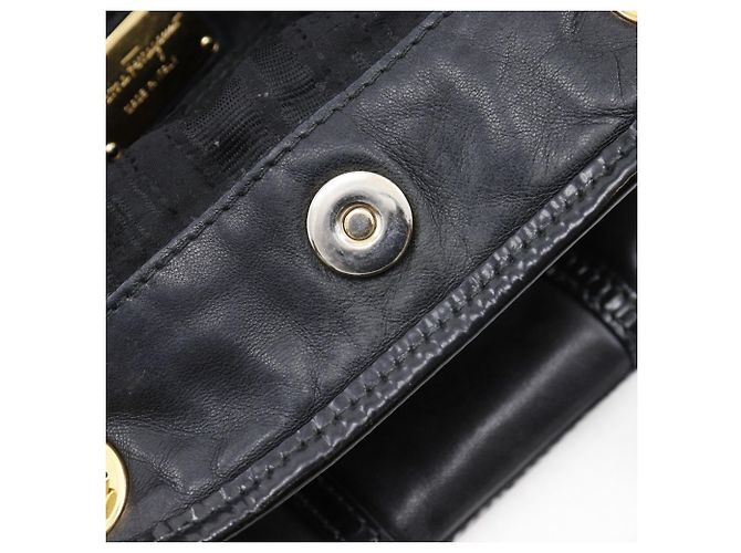 Borsa Vara di Salvatore Ferragamo Nero - vista 10