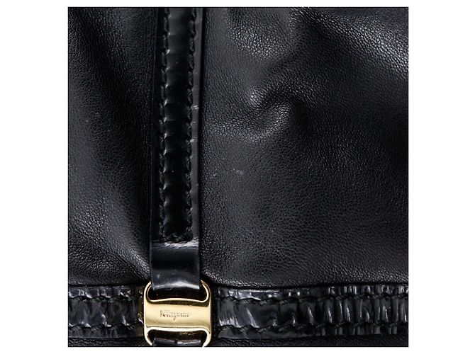 Borsa Vara di Salvatore Ferragamo Nero - vista 9