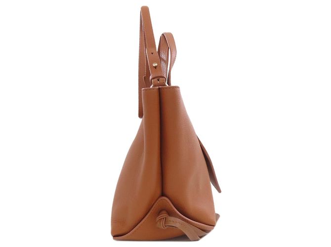 Borsa in pelle marrone Chloé - vista 3