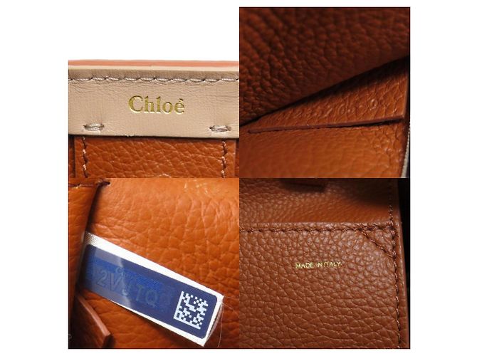 Borsa in pelle marrone Chloé - vista 6