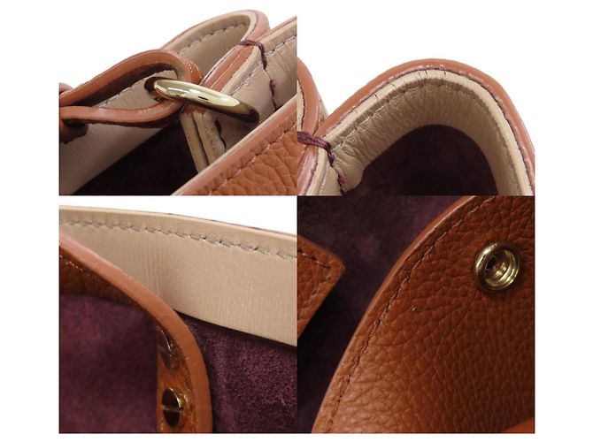 Borsa in pelle marrone Chloé - vista 8