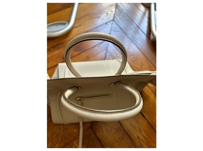 Bolsa de mão Céline Phantom em couro cinza - vista 6