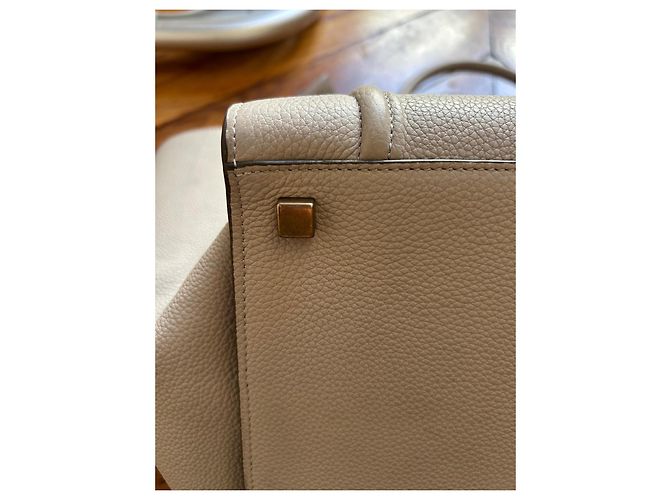 Bolsa de mão Céline Phantom em couro cinza - vista 9