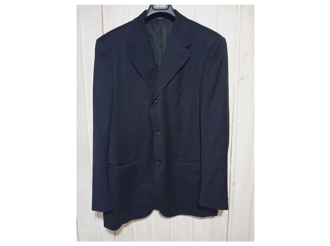 Hermès Navy Blue Wool Blazer - view 4