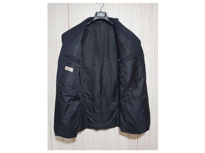 Hermès Navy Blue Wool Blazer - view 5