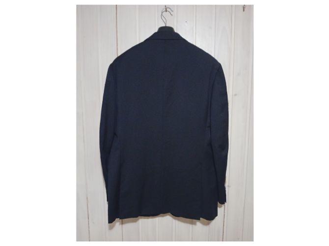 Hermès Navy Blue Wool Blazer - view 7