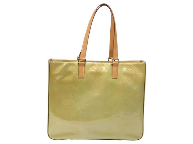 LOUIS VUITTON Monogram Vernis Columbus Tote Bag Grau M91028 LV Auth 141489 - Ansicht 13