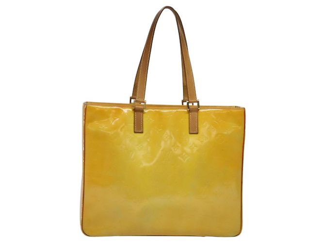 LOUIS VUITTON Monogram Vernis Columbus Tote Bag Grau M91028 LV Auth 141115 - Ansicht 13