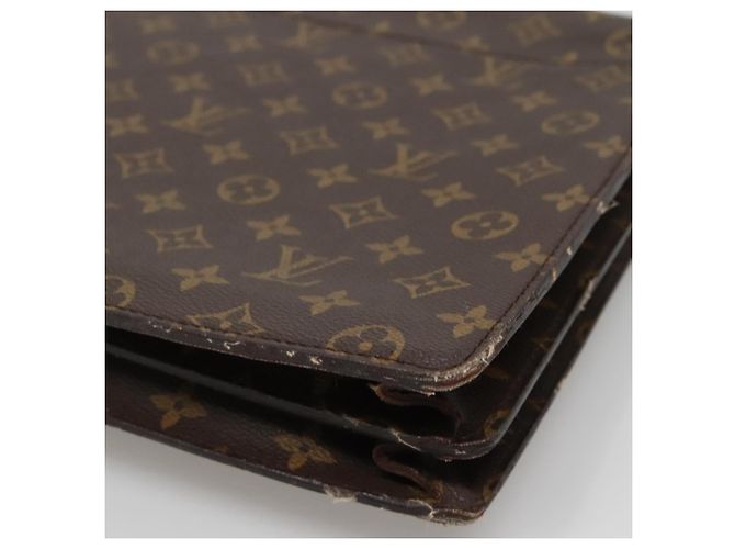 LOUIS VUITTON Briefcase Consigliere Monogramma M53331 LV Auth 141889 - vista 17