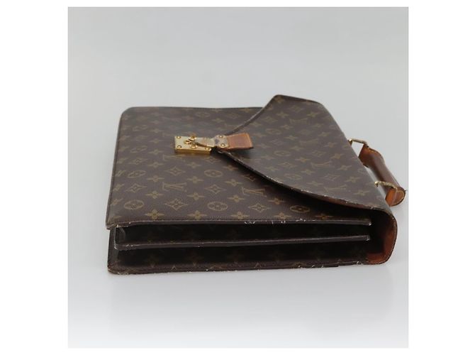 LOUIS VUITTON Briefcase Consigliere Monogramma M53331 LV Auth 141889 - vista 4